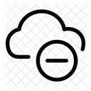 Cloud delete  Icon