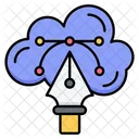 Cloud Designing  Icon