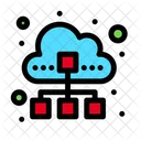 Cloud Diagram  Icon