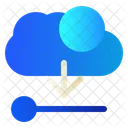 Cloud Download  Icon