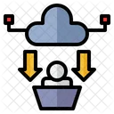 Cloud Download  Icon