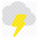 Cloud Energy Cloud Power Cloud Technology Icon