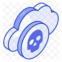 Cloud Error Warning Icon