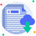 Cloud file  Icon