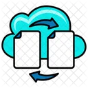 Cloud File Sharing  Icon