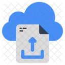 Cloud File Upload  Icon