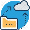 Cloud Folder  Icon