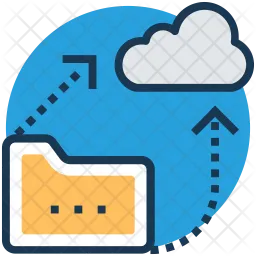 Cloud Folder  Icon