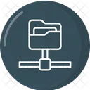 Cloud Folder  Icon