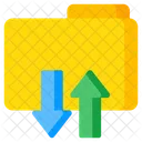 Cloud Folder Transfer  Icon