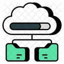 Cloud Folders  Icon