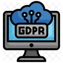 Cloud Gdpr  Icon