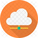 Cloud hosting  Icon