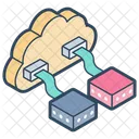 Cloud Storage Cloud Computing Cloud Technology Icon