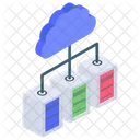 Cloud Hosting Cloud Computing Network Hosting Icon