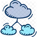 Cloud Hosting Share Icon