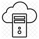 Database Server Cloud Server Dataracks Icon