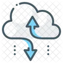 Cloud Hosting  Icon