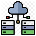 Cloud Hosting  Icon