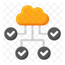 Cloud Infrastructure  Icon