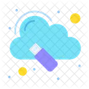 Cloud Key Cloud Data Big Data Icon