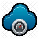 Cloud Measured Service Cloud Scale Icon