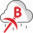 Cloud mining  Icon