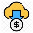 Cloud Money Download Cloud 아이콘