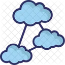 Cloud Network Hierarchy Cloud Computing Icon