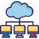 Cloud Network Hierarchy Cloud Computing Icon