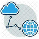 Cloud Network  Icon