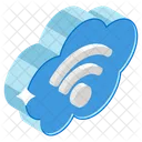 Cloud Network Wifi Cloud Wifi Zone Icon