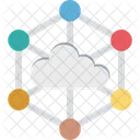 Cloud Network  Icon