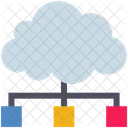 Cloud Computing Network Icon