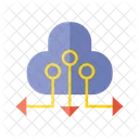 Cloud Network  Icon