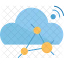 Cloud Network  Icon