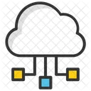 Cloud Network  Icon