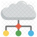 Cloud Network Data Icon