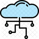 Cloud Computer Speicher Symbol