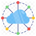 Cloud Computing Cloud Technologie Cloud Networking Symbol