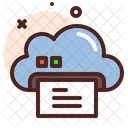 Cloud Printer  Icon