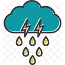 Cloud Rain  Icon