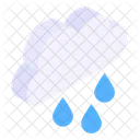 Raining Cloud Raining Rainy Weather Icon