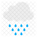 Cloud Raining  Icon