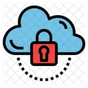 Cloud Security  Icon