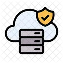 Cloud security  Icon