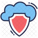 Cloud Security Data Protection Icon