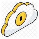 Cloud Security  Icon