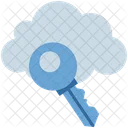 Cloud Computing Key Icon