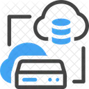 Cloud server  Icon